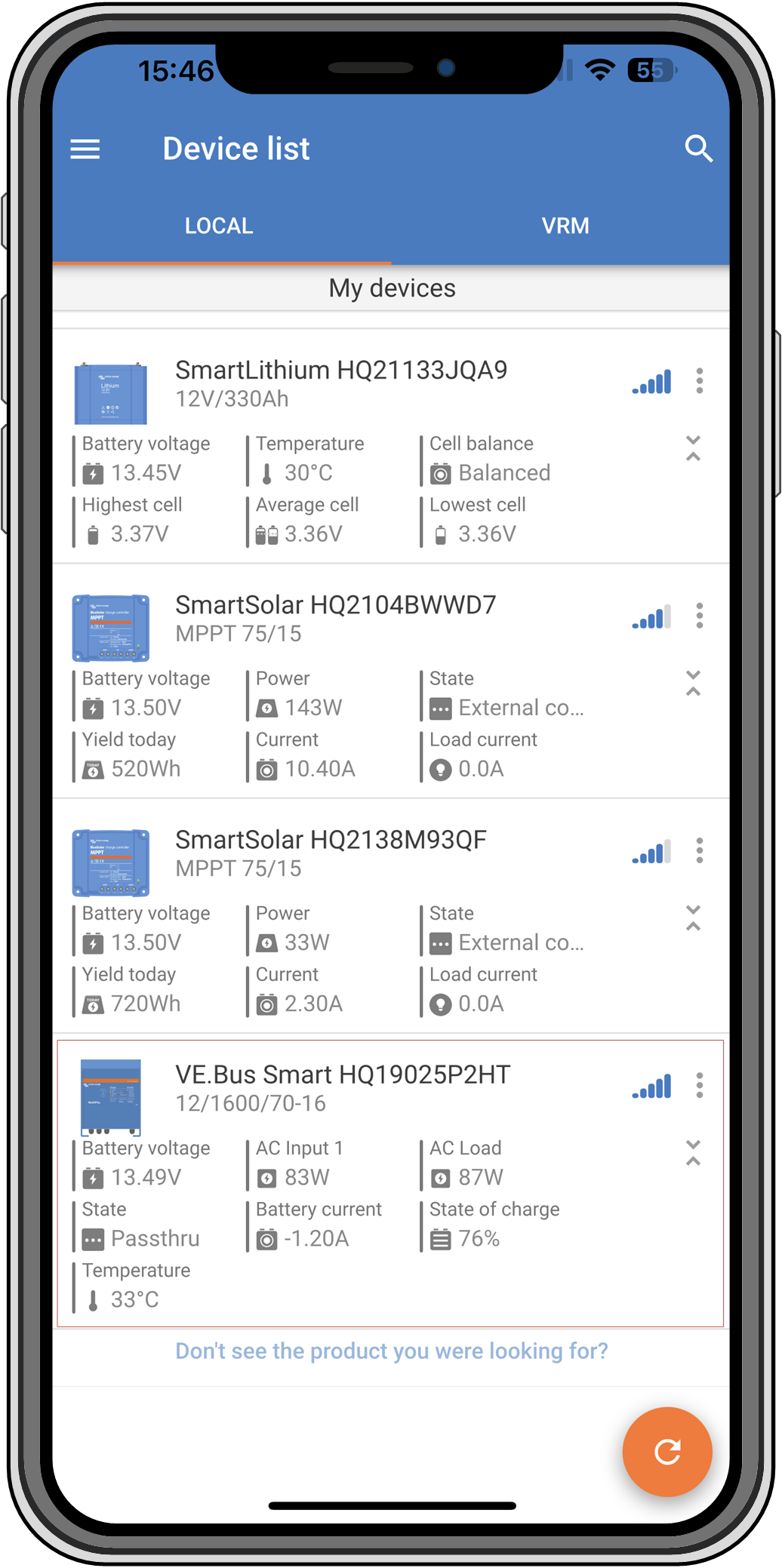 Προσαρμογέας (dongle) VE.Bus Smart